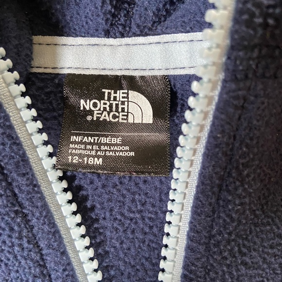 Baby 12-18 Month North Face Fleece - Picture 3 of 4